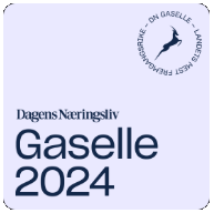 Dagens Næringsliv Gaselle 2024 – kåret til en av landets mest fremgangsrike bedrifter